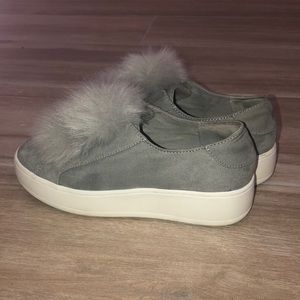 Steve Madden PomPom Platform Sneakers
